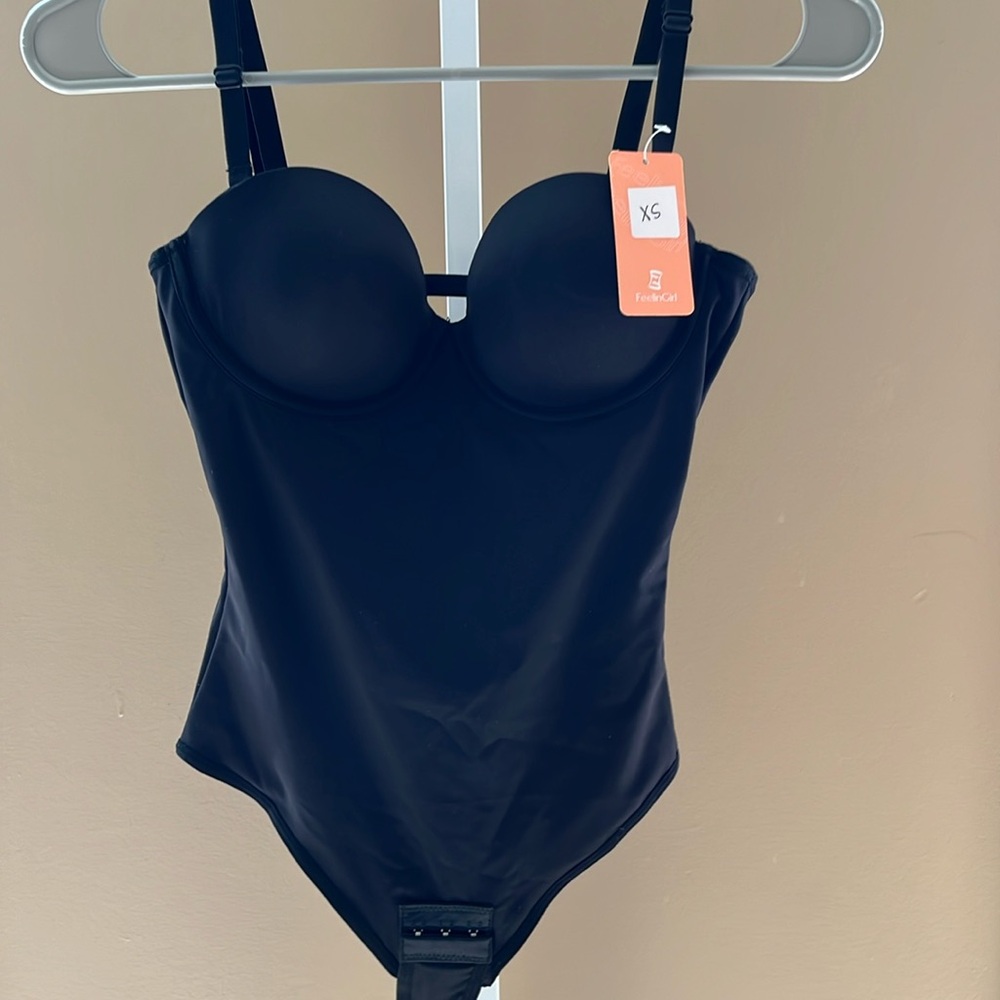 Thong Bodysuit With Light Control. NWT